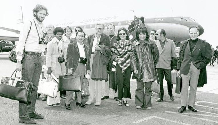 SFS on tour in the 1970s