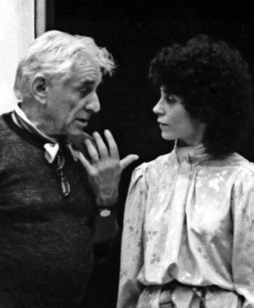 JoAnn Falletta and Leonard Bernstein