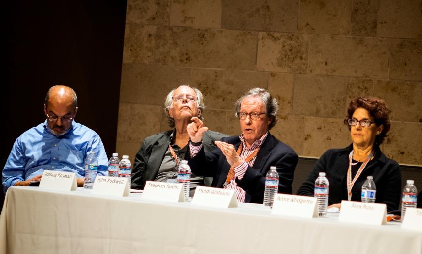 Rubin Institute writers’ panel