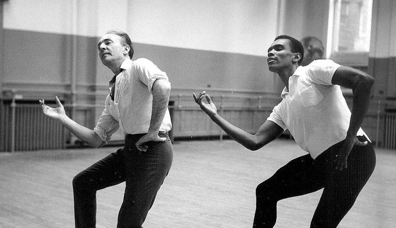 George Balanchine and Arthur Mitchell