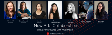 New Arts Collaboration -- An Interdisciplinary Arts Project for piano, sound and multimedia