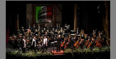 The Vallejo Festival Orchestra onstage at the Empress Theatre in Vallejo, California