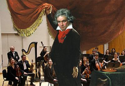 Beethoven invites you and a friend to hear a symphony this fall