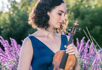 violinist Francesca dePasquale