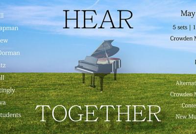 Hear Together May 9, 2021 10am to 7pm at Crowden Music Center