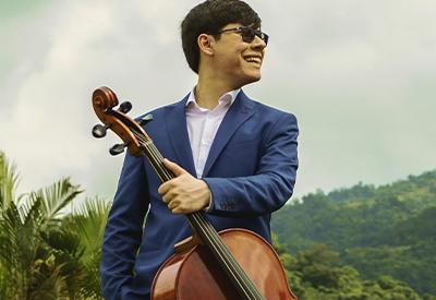 Zlatomir Fung with cello