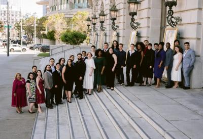 Merola Opera Program kicks off its historic 2022 Summer Festival with A Celebration of American Song, an exuberant recital curated by Grammy Award winner Craig Terry. Taking place on July 9 at the San Francisco Conservatory of Music, this joyous tribute will be performed by all of the 2022 Merola singers. Photo Credit: Kristen Loken