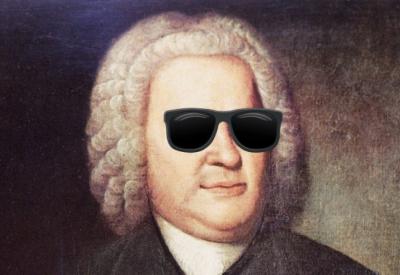 BACH with sunglasses