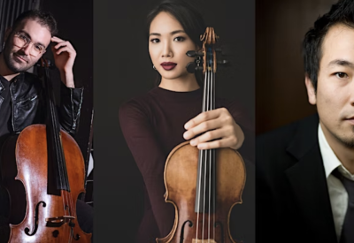 Nancy Zhou, Evan Kahn & Keisuke Nakagoshi perform Free Sunday Afternoon Chamber Music August 28