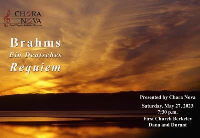 Chora Nova - Brahms - Ein Deutsches Requiem