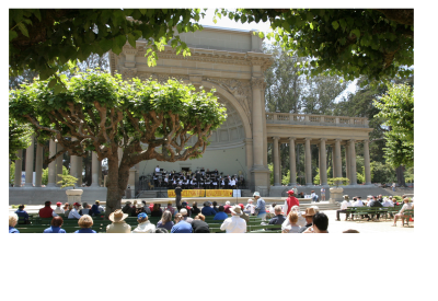 Friends of the Golden Gate Park Band festival at the Bandshell