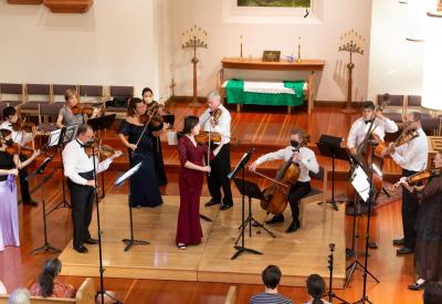 Nova Solisti Chamber Orchestra at the First Lutheran Church of Palo Alto 