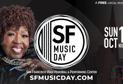 SF MusicDay 2023 with Guest curator The Dynamic Miss Faye Carol