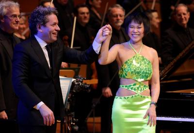 Gustavo Dudamel and Yuja Wang