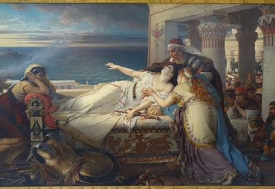 Joseph Stallaert, The death of Dido (1872)