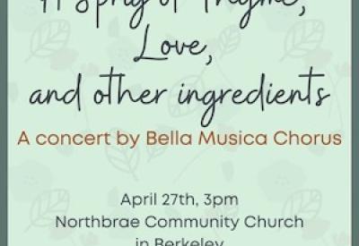 Bella Musica Spring Concert 2024 Poster