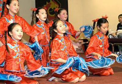 Performers at the Chinese New Year Festival Reception