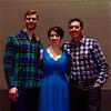 Anthony Reed, Renée Rapier, and John Churchwell at Schwabacher Debut recital