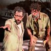 Andrew Wilkowske and Lee Gregory in Long Beach Opera's "The Invention of Morel"