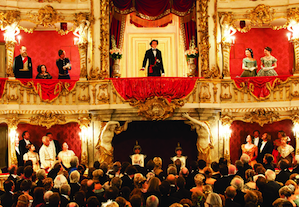 Good (to Wagner) King Ludwig II in the opera house