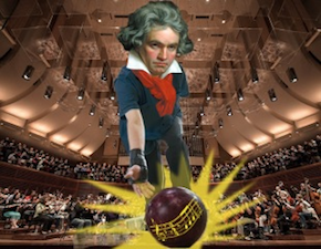 Jeff Dunn pictures being bowled over by Beethoven literally 