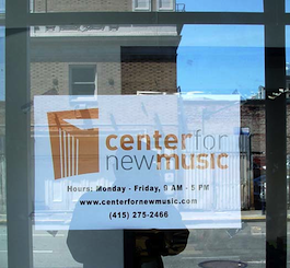 Center for New Music Photos by Michael Strickland
