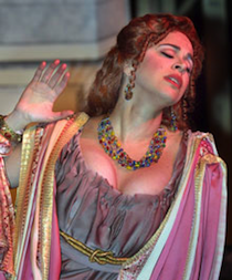 Soprano Rebecca Plack as Poppea 