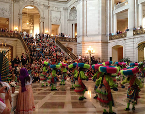 Dancers' Group event in S.F. City Hall