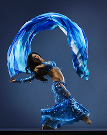 Dancer/choreographer Shabnam fuses traditional and contemporary belly dance Photos by RJ Muna