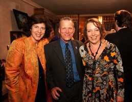 Gockley at the SFO <em>Ring</em>, which he regards the high point in his tenure, with Francesca Zambello and Nina Stemme Photos by Kristen Loken