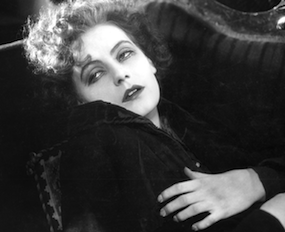 Greta Garbo herself, in <em>Joyless Street</em> 