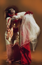 Butoh dancer Judith Kajiwara 
