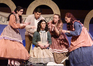 The Sunday cast of <em>Little Women</em> (they had the whole stage) Photos by Billy Whitcomb