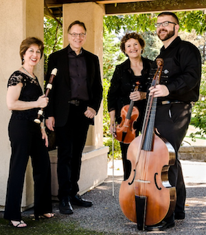 Musica Pacifica: Judith Linsenberg (recorder), Charles Sherman (harpsichord), Elizabeth Blumenstock (violin), Josh Lee (viola da gamba)