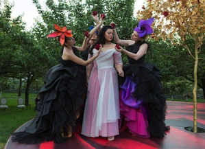 Gotham Chamber Opera's spectacular production of Daniel Catán's <em>Rappaccini's Daughter</em> in the Brooklyn Botanical Garden Photo by Richard Termine