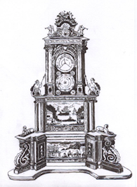 Henry Bridges' Microcosm clock played Handel's music in 1732 