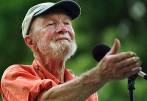 Pete Seeger Photo by Karl Rabe