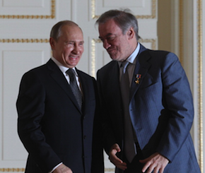 Putin gave Gergiev a Hero of Labor award, a Soviet-era distinction restored as Mariinsky 2 opened 