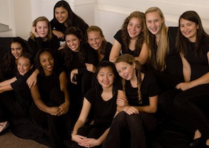 Girls Chorus/Chorissa members, circa 2008 
