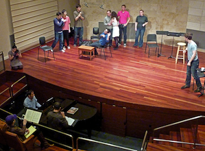 Small theater, big ambitions: <em>Schicchi</em> in rehearsal 