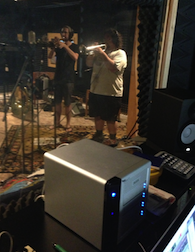 Mariachi band recording in the Doug Conner Studios 