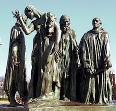 Rodin's <em>Burghers of Calais</em>