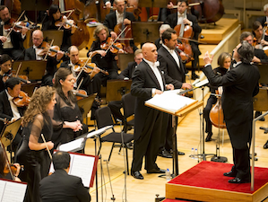 Riccardo Muti conducting Verdi’s Requiem<br>Photo by Todd Rosenberg