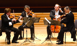 The Tokyo String Quartet Photo by Pete Checchia