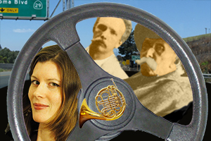 Freeway Philharmonic veteran Meredith Brown<br>plays Father-and-son Horn Concerto