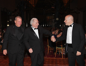 David Gockley, Carlisle Floyd and Patrick Summers at the Moores School gala Photo by Kim Coffman