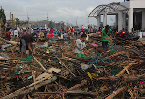 In the wake of Haiyan/Yolanda 