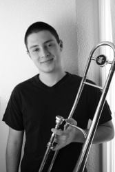 Trombonist Calvin Barthel