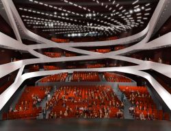 Interior of the 1,200-seat theater 