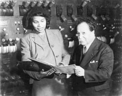 Pierre Monteux and Marian Anderson